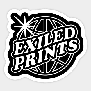 Exiled Prints Sticker